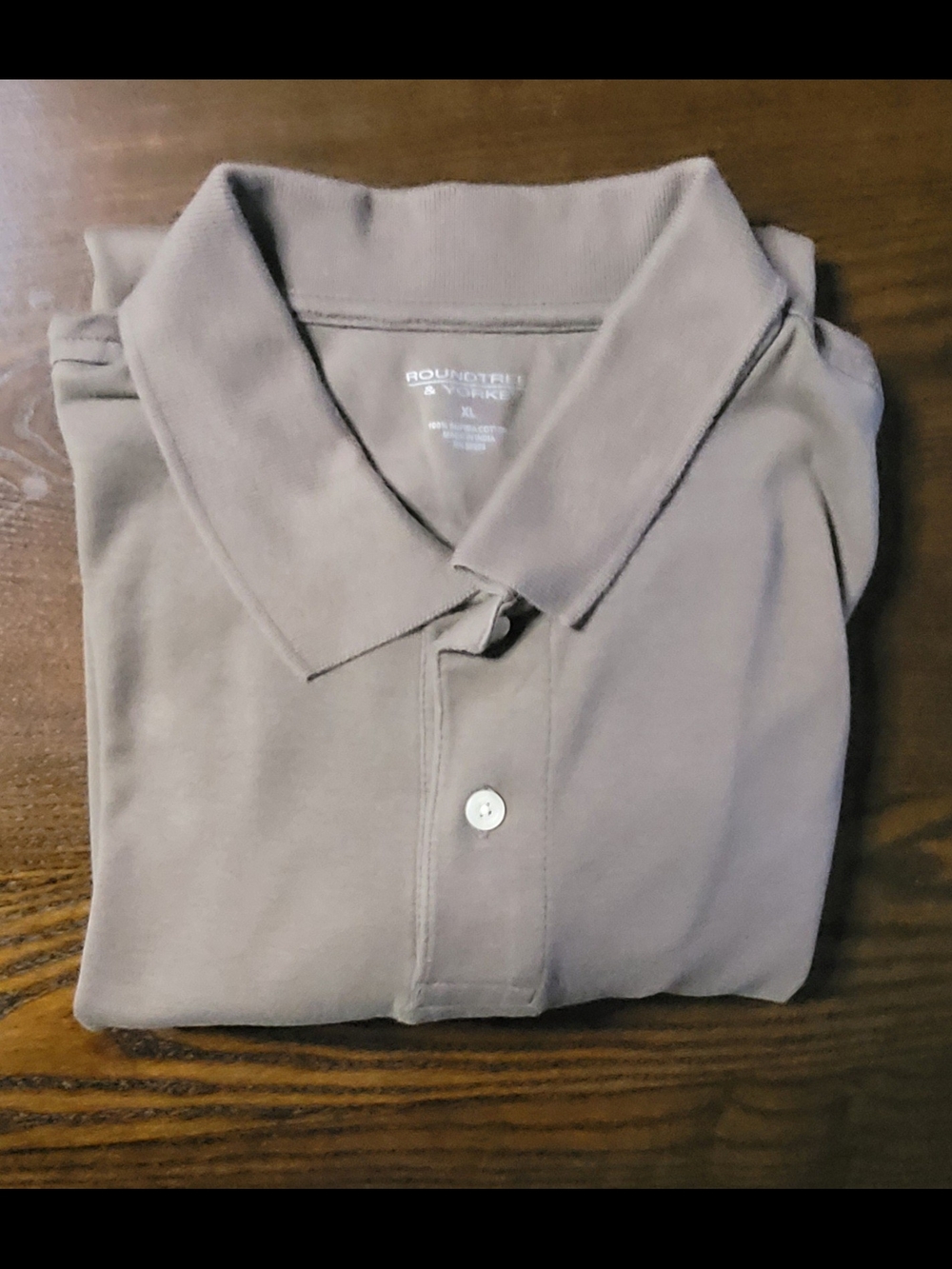 Roundtree & Yorke Men's Polo Shirt - Taupe Brown